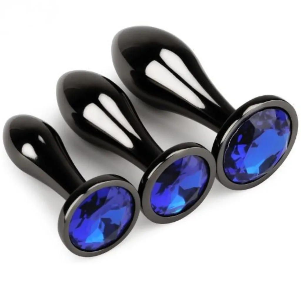 [NY-JS-23-S] Dilatador Anal S Joya Redonda Azul