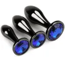 Dilatador Anal M Joya Redonda Azul