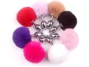 Plug Anal de Aluminio con Pompon - M