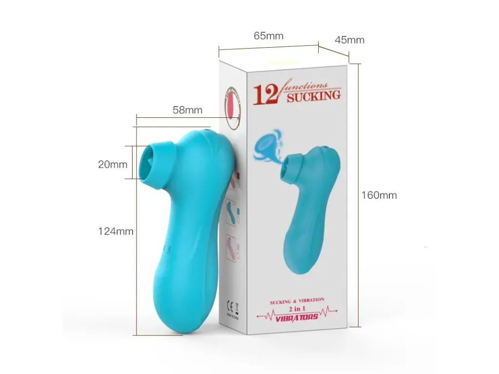 [MY-2707] Succionador y Vibrador de Clitoris Mini