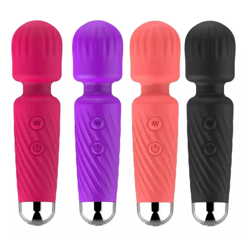 [MY-2308] Vibrador Mini Wand Clítoris Masajeador Potente Usb Silicona