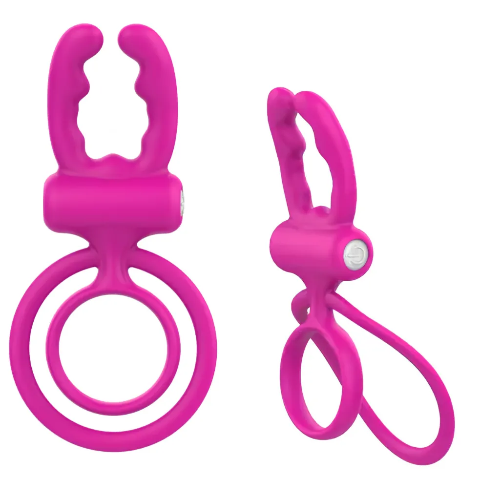 [MY-2038] Anillo Vibrador Doble a Pilas