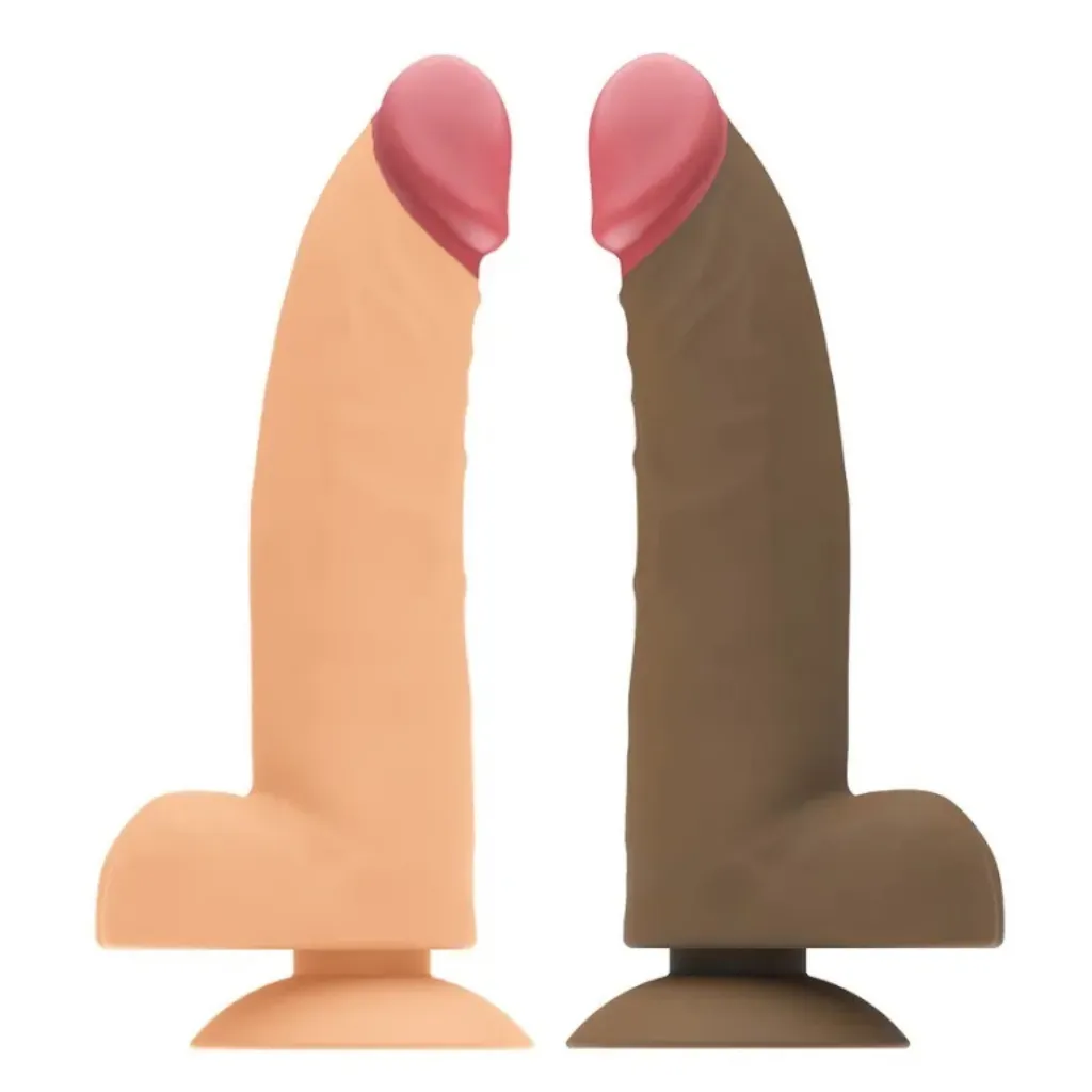 [MY-918] Dildo Silicona Oscilante Temperatura 18.9cm