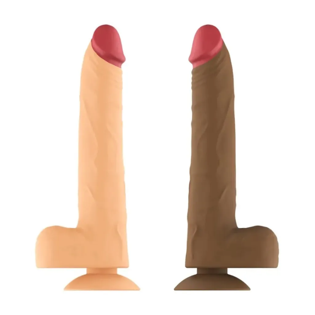 [MY-923] Dildo Silicona Oscilante Temperatura 22.5cm