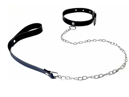 [FA-0604-02-1] COLLAR CON CADENA REGULABLE NEGRO