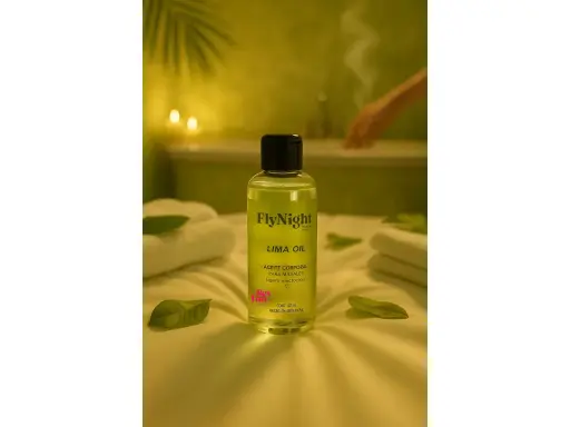 [FN-C5043] Aceite Masaje Saborizado Lima 100 cc. Fly Night