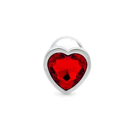 [FT-SM4-S] Plug Anal Metalico Corazon Small