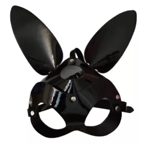 [KS-35500] Mascara Conejita Charol Simil Cuero