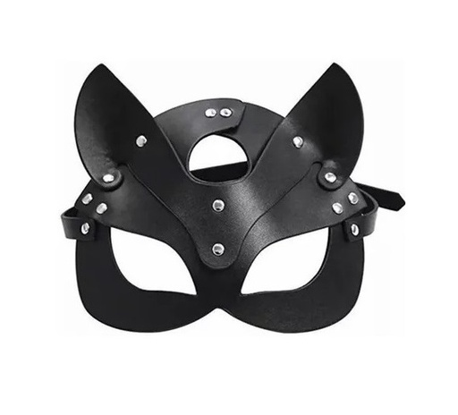 [KS-35501] Mascara Gatita Charol Simil Cuero