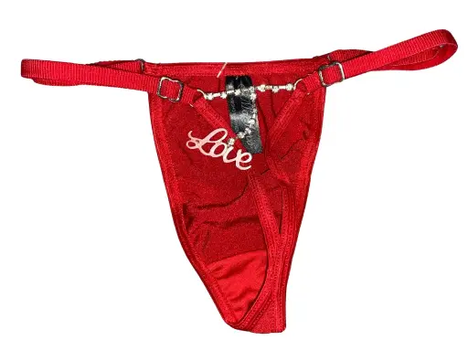 Tanga Strass Love