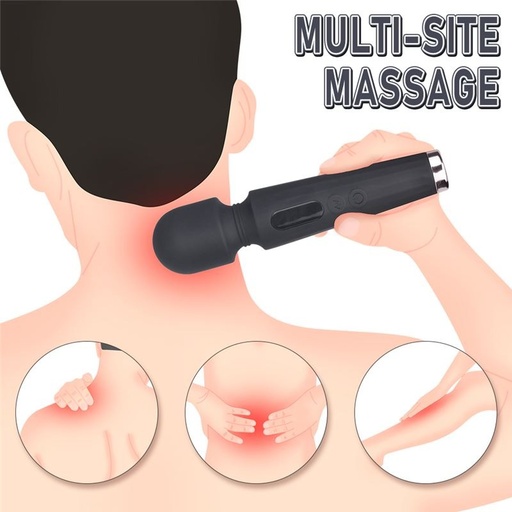 [SHD-D2809-L] Massager Black 7 Function