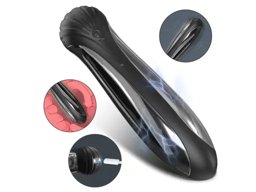 [SHD-S385] Vibrador Electric Stimulation Poison Dart