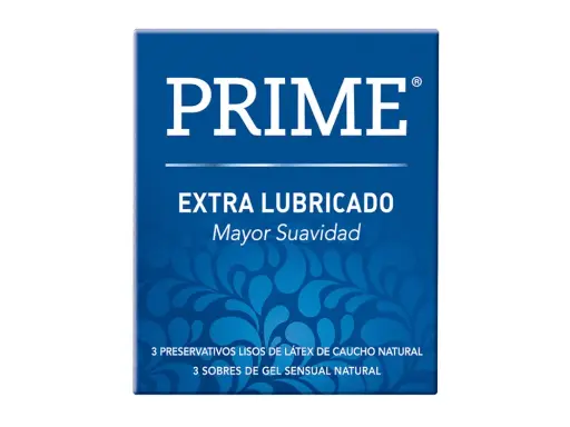 [SS-006] Preservativo Prime Extra Lubricado
