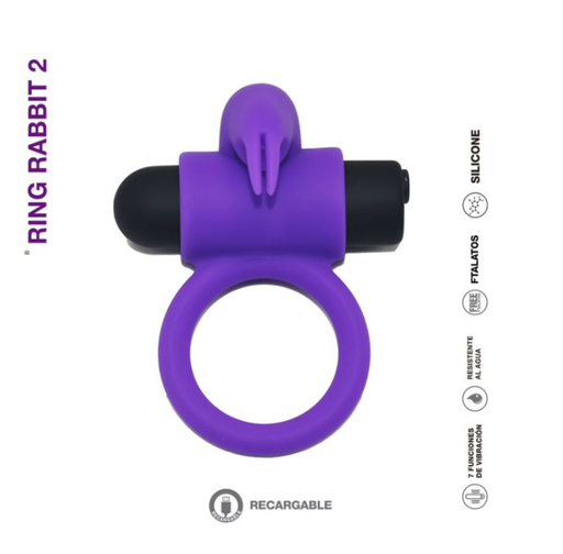 [ST-CR-0031] Anillo Recargable -RING RABBIT 2
