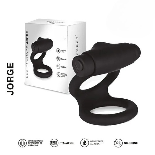 [ST-LY88C11-010] Anillo Jorge Black