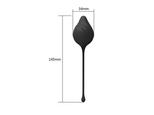 [ST-SI078-BLACK] KEGEL BALL 1 - Negra