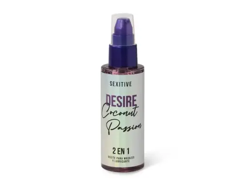 [SXT-CT04] Aceite y Lubr. Desire Coconut 2 en 1 - 70ml