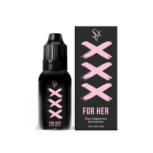 [SXT-XXX01] Oleo Orgasmico XXX For Her 15ml