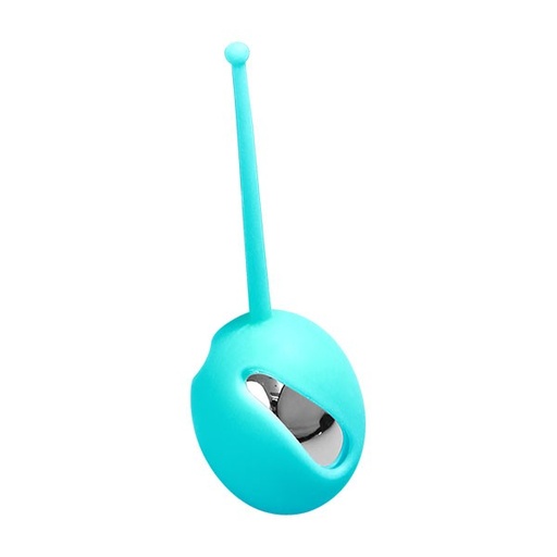 [VI-B0101] Plum Vibrating Kegel Ball Turquesa