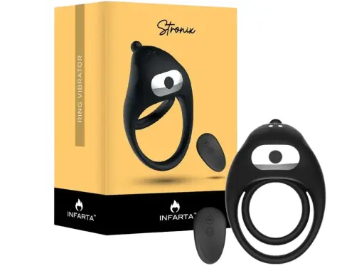 [FT-863734] Anillo Vibrador Doble con Control - STRONIX