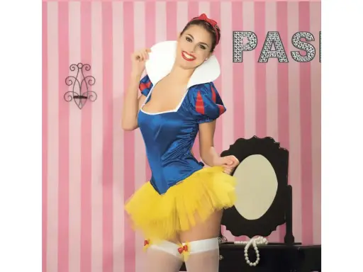 [PS-P026] Disfraz Fantasia Blanca Nieves Premium