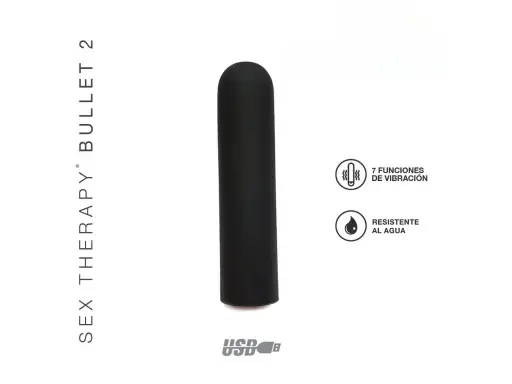 [ST-3565] Bullet Black 2 - Bala Vibradora