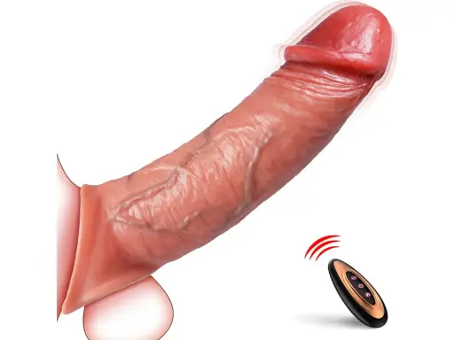 [QYT-D001] Funda Peneana Ultra Real simil Piel control y vibracion APP