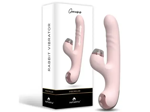 [FT-880280] Rabbit Vibrator con Succion y movimiento - Genesis